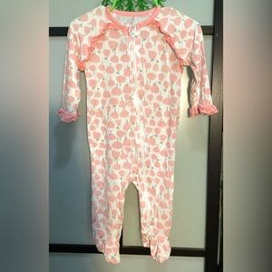 Milkberry footed onesie. Size 3-6mo